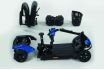 Mini scooter roues pour handicapé Colibri Indoor Bleu Invacare - vignette 1
