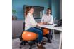 Chaise ergonomique avec ballon Tonic Chair Confort Orange - vignette 1