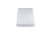 Housse éponge avec trou visage Luxe Winelec Blanche - vignette 1