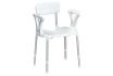Chaise de douche Capri Plus Blanc - vignette 2