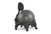 Chaise ergonomique avec ballon Tonic Chair Confort Noir - vignette 6