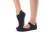 Chaussettes antidérapantes Toesox Full Toe Bellarina Noir - S (36 - 38,5) - vignette 1