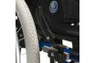 Fauteuil roulant manuel léger V500 Bleu assise 46 cm, version inclinable à 30° - vignette 3