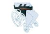 Cale de positionnement des membres supérieurs au fauteuil Systam - vignette 4