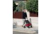 Rollator 4 roues R08 Rouge - vignette 4