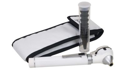 Otoscope à fibres optiques à LED JOLETI Blanc - image 1