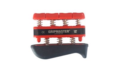 Poignée de Force GRIPMASTER Arpège Santé Résistance souple (rouge)