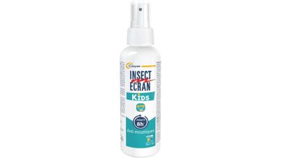 INSECT ECRAN - Spray Anti-Moustiques - Protection contre les piqûres de moustiques - Peau - Spécial Enfants - Kids - Spray - 100 ml