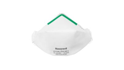 Masque de protection anti-poussières premium 4000 FFP2 NR D pliage horizontal sans soupape - image 1