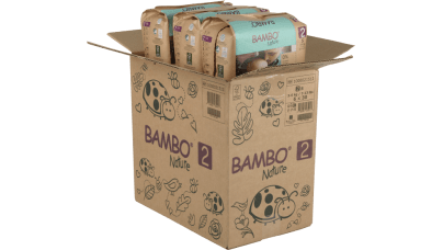 Pack de couches Biologiques Bambo Nature Taille 2 - image 1