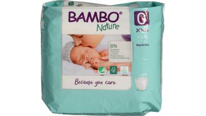 Paquet de couches Bambo Nature Prématuré Taille 0