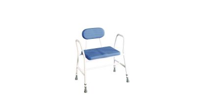 Chaise de douche Confort XXL Bleu - image 1