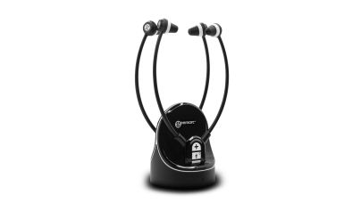 Casque TV amplifié avec entrée optique en version DUO Geemarc
