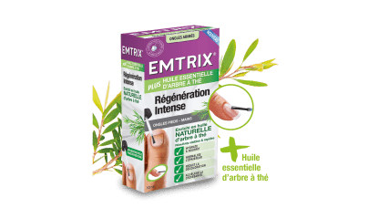 Emtrix® Plus Tea Tree Oil* Régénération Intense Ongles Abîmés