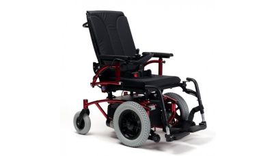 Fauteuil roulant électrique Navix FWD AA1 avec roues motrices avant et assise de 38 cm