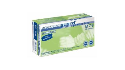 Gant de protection nitrile Confort non poudré taille XL - Boite de 100 pièces - image 1