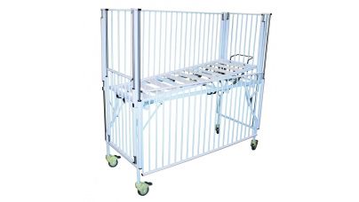 Lit parc avec fonction proclive, et verrou de sécurité de barrières 150 x 60 cm - image 1