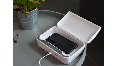 Boitier de désinfection covid-19 UV nomade