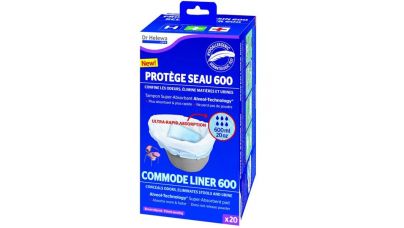 Protège seau hygiénique Dr HELEWA 600 - Les 20 - image 1