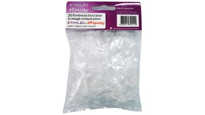Embouts Buccaux Pour Éthylotest Électronique ETHYLEC Ou ETHYWAY - Lot De 20