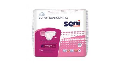 Super seni quatro - Taille L (100-150 cm) - 10 pièces - image 1