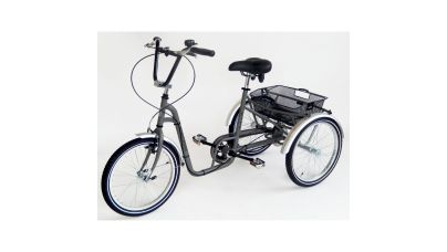Tricycle Tonicross City Noir Onyx pour adulte handicapé - image 1