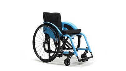 Fauteuil Actif Pliant Trigo S Dossier rabattable et réglable en inclinaison avec assise 48 cm - image 1